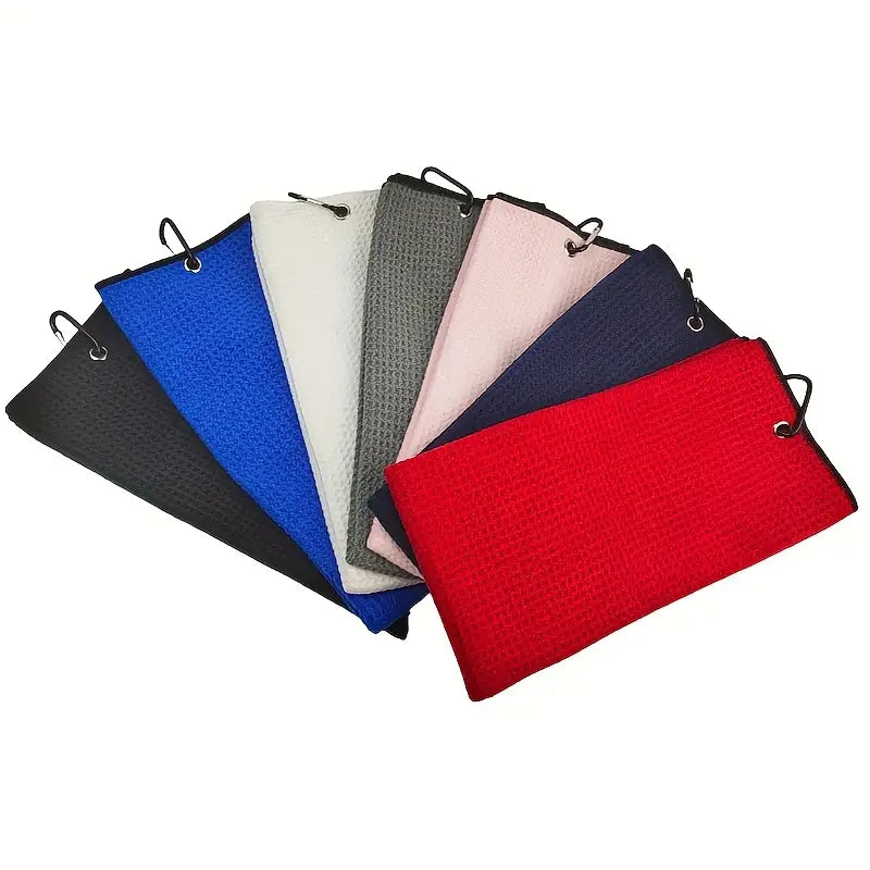 Microfiber Tri-fold Golf Towel - 1 Piece (13 Entries)