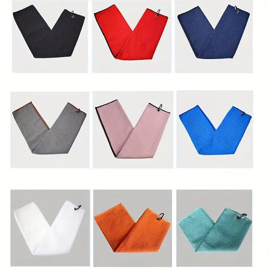 Microfiber Tri-fold Golf Towel - 1 Piece (13 Entries)